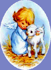 aniolek z owieczka